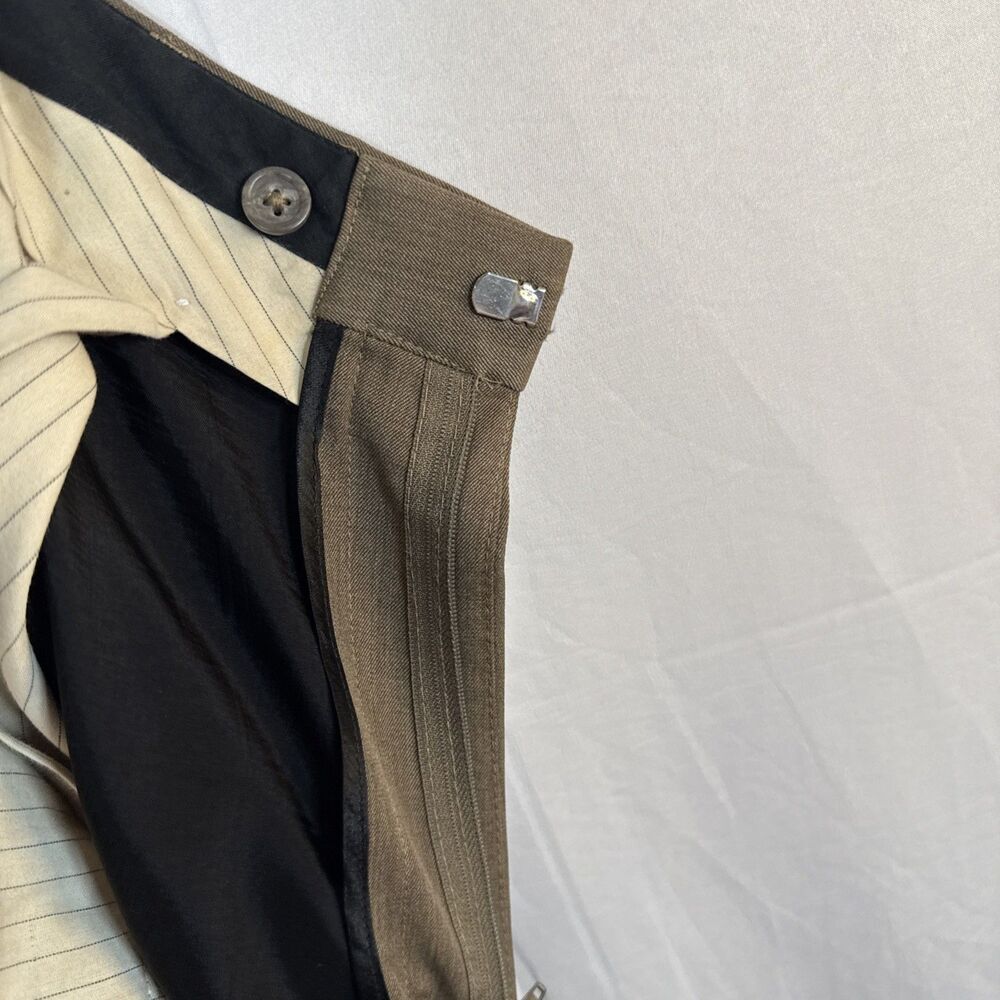 Men’s  Banana Republic Brown Dress Pants 35x34 Preowned - Picture 13 of 15